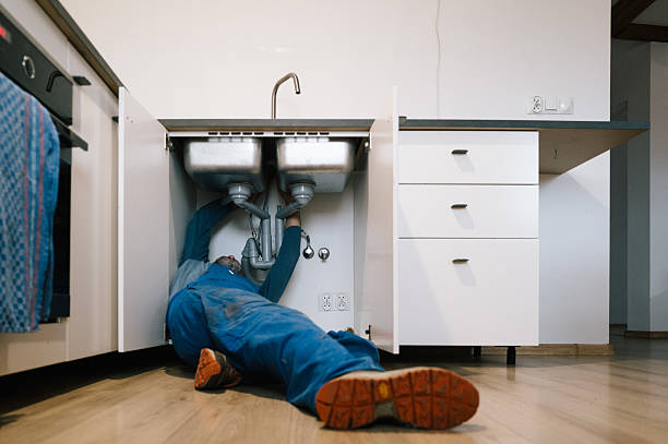 Professional Drain Cleaning technician working in Fonda, NY